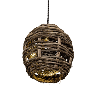 Baobab Lamp (Egg Shape) Плетеный подвесной светильник Эг