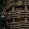 Плетеный подвесной светильник Эг