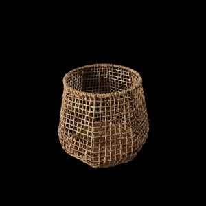 Abaca round set Плетеная корзина Абака.
